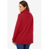 Woman Within Plus Size Thermal Turtleneck(Radiant Purple)