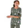 Olive Jacquard Floral