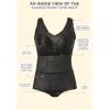 Swim 365 Women’s Plus Size Cargo Swim Short with Built-in Brief(Black Multi)