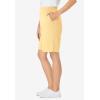Woman Within Plus Size 7-Day Knit Short(Banana)