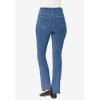 Woman Within Plus Size Bootcut Stretch Comfort Denim Five-Pocket Jeans(Indigo)