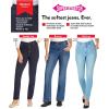Woman Within Plus Size Bootcut Stretch Comfort Denim Five-Pocket Jeans(Indigo)