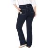Woman Within Plus Size Bootcut Stretch Comfort Denim Five-Pocket Jeans(Medium Stonewash Sanded)
