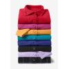 Woman Within Plus Size Fleece Swing Funnel-Neck Coat(Honey Glaze)
