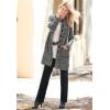 Woman Within Plus Size Straight-Leg Stretch Ponte-Knit Pull-On Pants(Heather Charcoal)