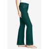 Woman Within Plus Size Tall Stretch Denim Five-Pocket Bootcut Jeans(Emerald Green)