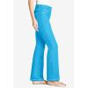 Woman Within Plus Size Tall Stretch Denim Five-Pocket Bootcut Jeans(Paradise Blue)