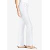 Woman Within Plus Size Tall Stretch Denim Five-Pocket Bootcut Jeans(White)