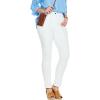 Woman Within Plus Size Stretch-Denim Slim-Leg Five-Pocket Jeans(White)