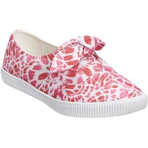 Comfortview Women’s Wide Width The Anzani Sneaker(Pink Feather)