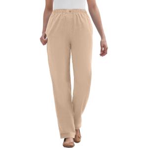 Woman Within Plus Size Petite 7-Day Corduroy Straight-Leg Pant(New Khaki)