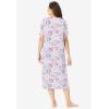 Dreams & Co. Plus Size Long Print Sleepshirt(Multi American Dreaming)