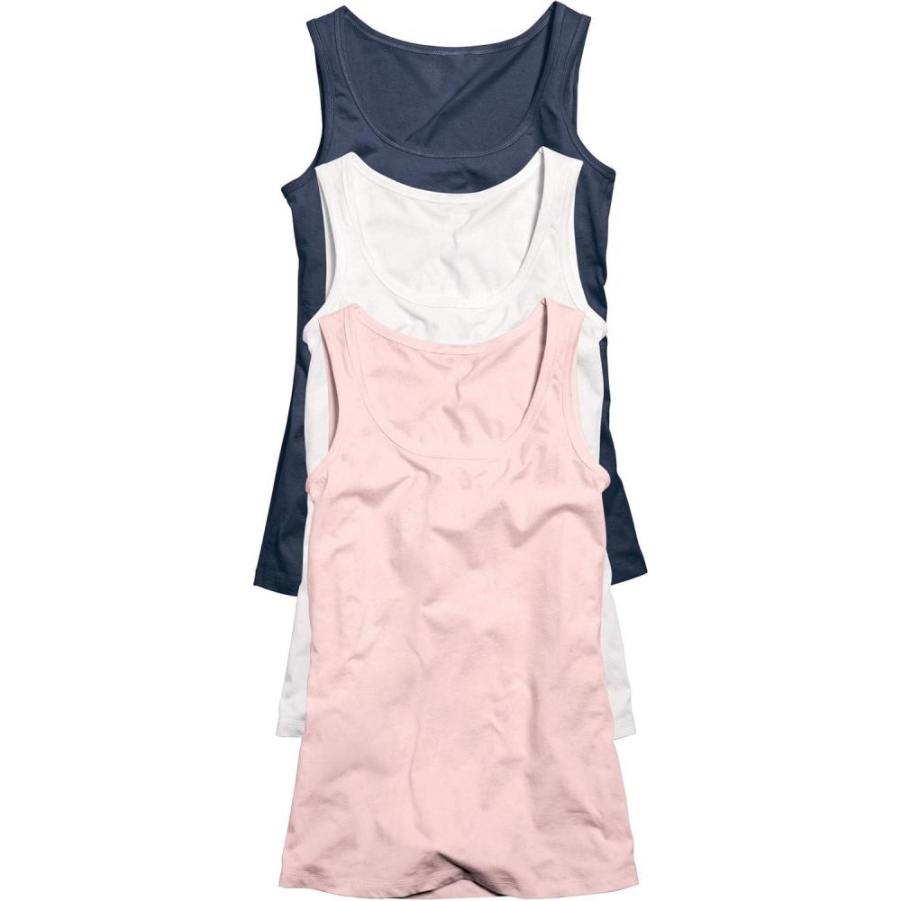image:imageellos Plus Size 3Pack Sleeveless TankNavy Pack