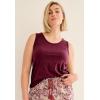 ellos Plus Size 3-Pack Sleeveless Tank(Midnight Berry Pack)