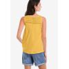 ellos Plus Size Crochet Lace Tank(Sundance)
