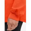ellos Plus Size French Terry Blouson Sleeve Sweatshirt Tunic(Pale Blush)