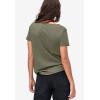 ellos Plus Size Love Graphic Tee(Frost Sage Floral Heart)