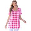 Raspberry Sorbet Buffalo Plaid