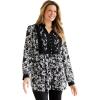 Black Soft Floral