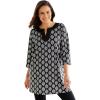 Black Dotted Geo