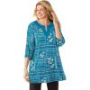 Deep Teal Cottage Patch