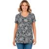 Black Sketch Floral