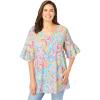 Paradise Blue Multi Paisley