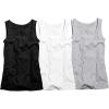 ellos Plus Size 3-Pack Sleeveless Tank(Heather Grey Pack)