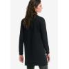 ellos Plus Size French Terry Love Tunic Sweatshirt(Misty Rose)