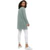 ellos Plus Size French Terry Tunic Dress(Grey Spruce)