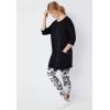 ellos Plus Size French Terry Zip Pocket Tunic(Raspberry Sorbet)