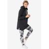 ellos Plus Size Hooded Sweatshirt Tunic(Burnt Olive)