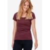 ellos Plus Size Scoop Neck Tee(Black)