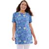 French Blue Jacquard Floral