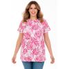 Raspberry Palm Leaves