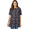 Black Multi Floral
