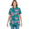 Emerald Tropical Bloom