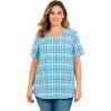 Paradise Blue Plaid