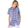 Tulip Purple Charming Plaid