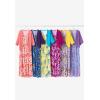 Woman Within Plus Size Rib Trim Cardigan Shrug Sweater(Soft Iris)