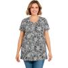 Black Sketch Floral
