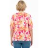 Woman Within Plus Size Perfect Elbow-Length Sleeve Cardigan Sweater(White Sunshine Floral)