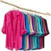 Woman Within Plus Size Cotton Gauze Bigshirt(Banana)