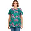 Emerald Tropical Bloom
