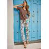 Woman Within Plus Size Straight Leg Linen Pant(Banana)