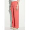 Woman Within Plus Size Wide-Leg Texture Knit Pant(Sweet Coral)