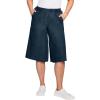 Woman Within Plus Size Relaxed Fit Coulotte(Indigo)