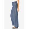 Woman Within Plus Size Flex Pull-On Wide-Leg Denim Jean(Indigo)