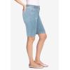 Woman Within Plus Size Carpenter Denim Short(Light Stonewash)