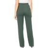 Woman Within Plus Size Stretch Ponte Knit Pull-On Wide-Leg Pants(Pine)